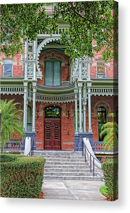 Henry B Plant Museum Acrylic Print featuring the photograph Henry B. Plant Museum Entry by HH Photography of Florida