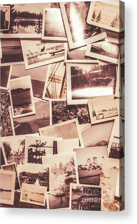 Collection Acrylic Print featuring the photograph History in still photographs by Jorgo Photography