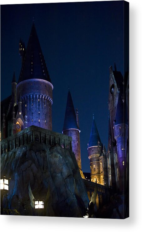 Disney Acrylic Print featuring the photograph Hogwarts by Sarita Rampersad