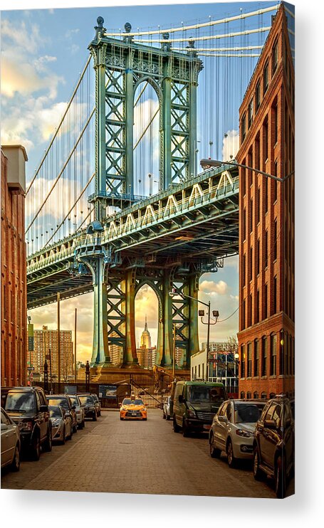 New York City Acrylic Print featuring the photograph Iconic Manhattan by Az Jackson