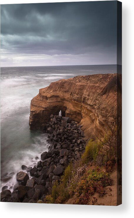 Ocean Acrylic Print featuring the photograph Idle Times by Ryan Weddle