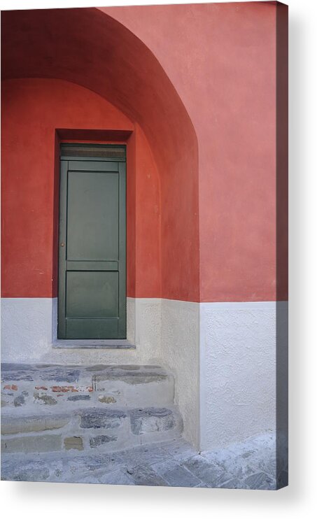 Europe Acrylic Print featuring the photograph Italy - Door Two by Jim Benest