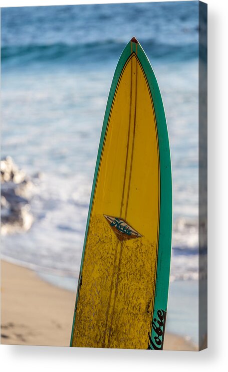 Beach Acrylic Print featuring the photograph Just a Hobie of Mine by Peter Tellone