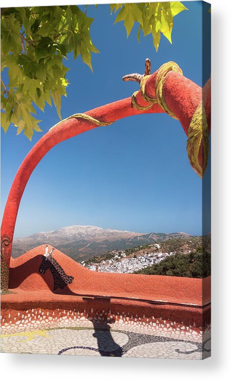 Andalucia Acrylic Print featuring the photograph La Maroma by Geoff Smith