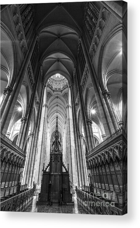 La Plata Cathedral Acrylic Print featuring the photograph La Plata 01 by Bernardo Galmarini