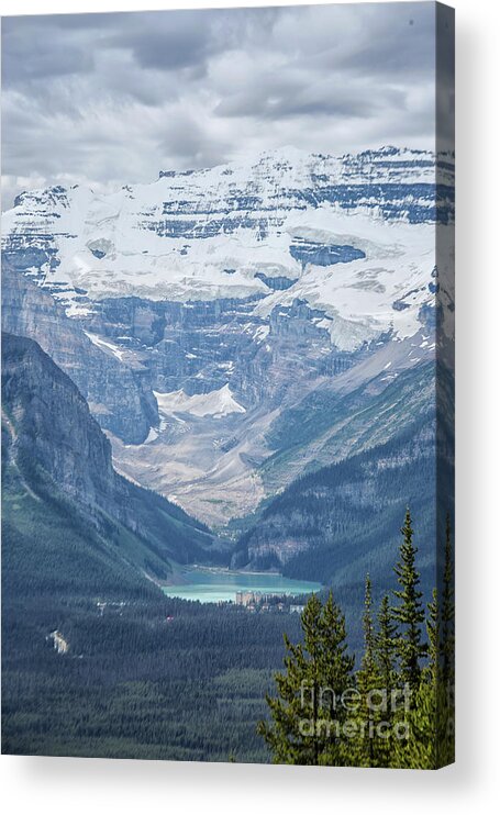 Alberta Acrylic Print featuring the photograph Lake Louise, Banff National Park, Alberta, Canada, North America by Patricia Hofmeester