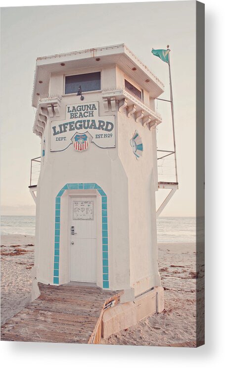 Laguna Beach Acrylic Print featuring the photograph Laguna beach by Nastasia Cook