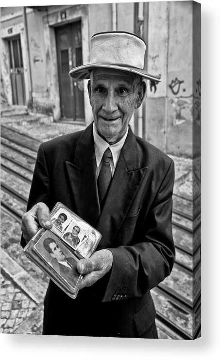 Man Acrylic Print featuring the photograph Lifetime by Luis Sarmento