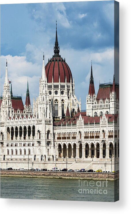 Budapest Acrylic Print featuring the photograph Magnificent Architecture by Bob Phillips