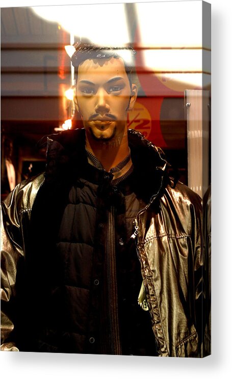 Jez C Self Acrylic Print featuring the photograph Mark Beltran by Jez C Self