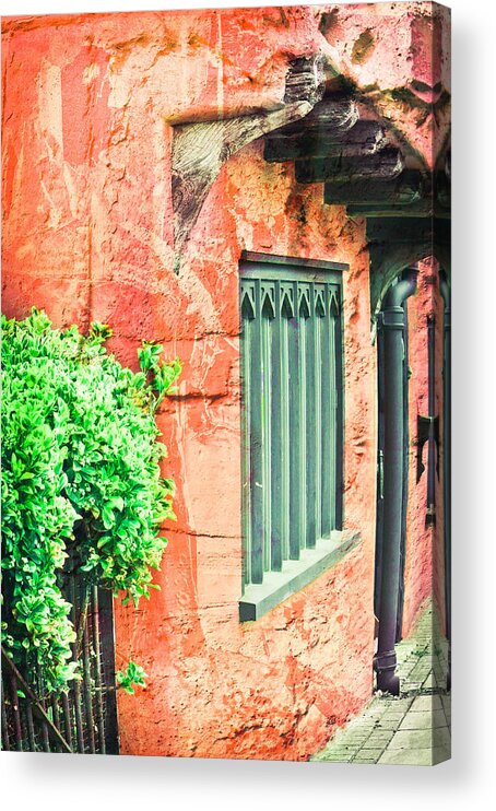 Address Acrylic Print featuring the photograph Medieval cottage by Tom Gowanlock