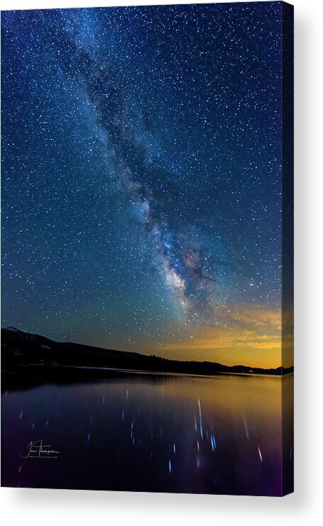 Astrophotography Acrylic Print featuring the photograph Milky Way 6 by Jim Thompson