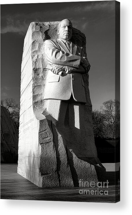 Mlk Acrylic Print featuring the photograph MLK by Olivier Le Queinec