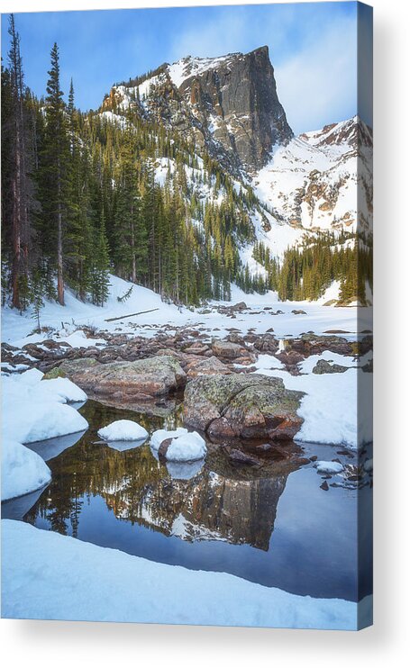 Rocky Mountain National Park Acrylic Print featuring the photograph Morning Dreams by Darren White