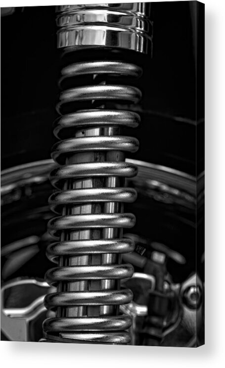 Motorcycle Acrylic Print featuring the photograph Motorcycle Part 2 by Robert Ullmann