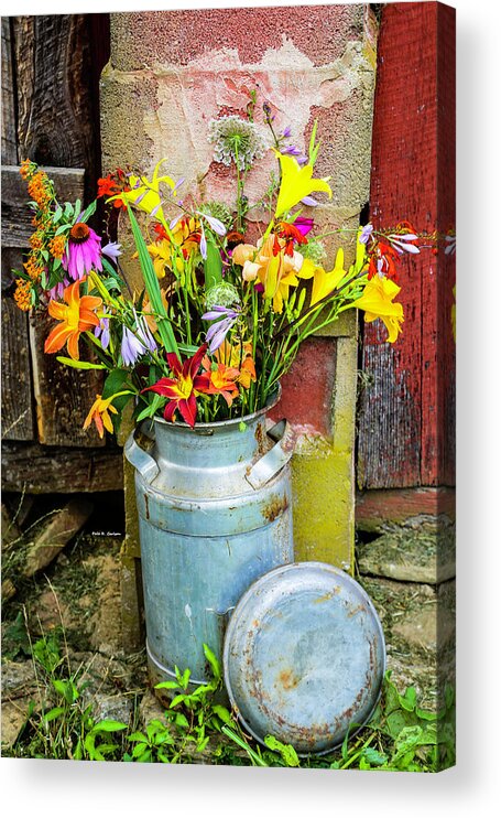 Bouquet Acrylic Print featuring the photograph Mountain Bouquet by Dale R Carlson