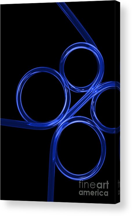 Clayton Acrylic Print featuring the photograph Neon Pattern 005 by Clayton Bastiani