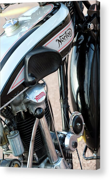 1928 Acrylic Print featuring the photograph Norton CS1 by Tim Gainey