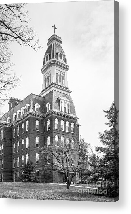 Baltimore Acrylic Print featuring the photograph Notre Dame of Maryland University Gibbons Hall by University Icons