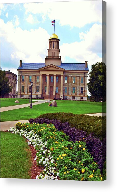 Dome Acrylic Print featuring the photograph Old Capitol by Jame Hayes