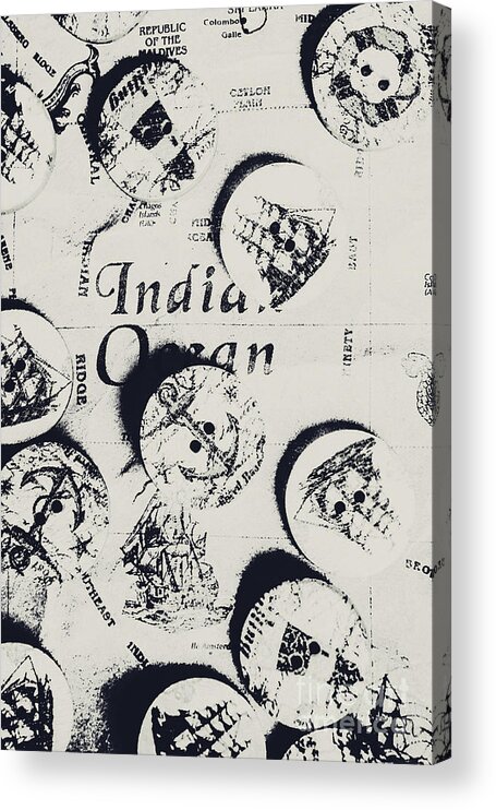 Travel Acrylic Print featuring the photograph Old East India Trading Routes by Jorgo Photography