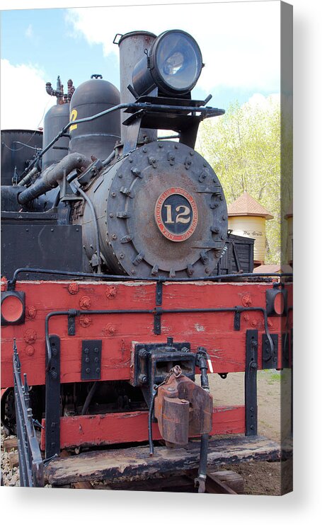 15566 Acrylic Print featuring the photograph Old Number Twelve by Gordon Elwell