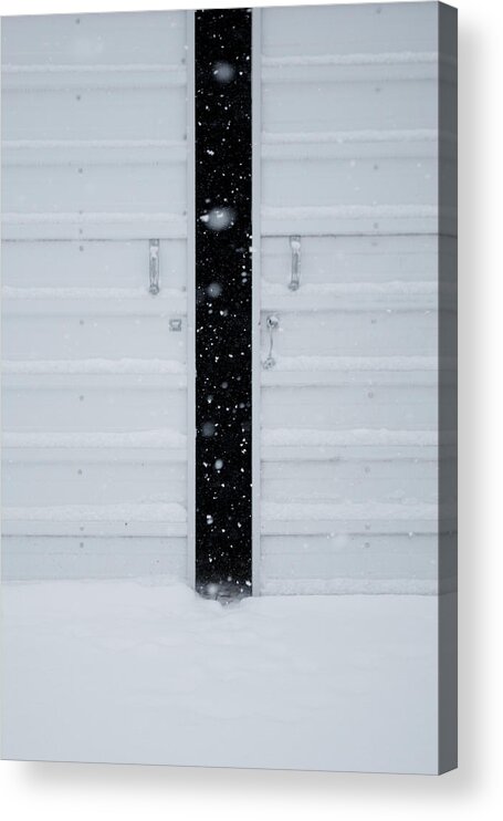 Barn Acrylic Print featuring the photograph Open Door by Troy Stapek