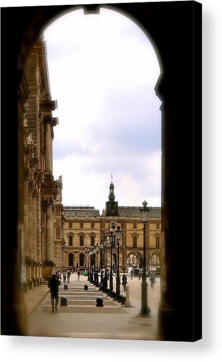 Paris Acrylic Print featuring the photograph Pathway To Paris by Ira Shander