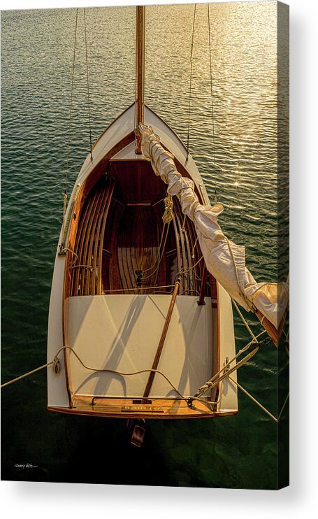 Boat Acrylic Print featuring the photograph Patiently waiting by Gary Felton