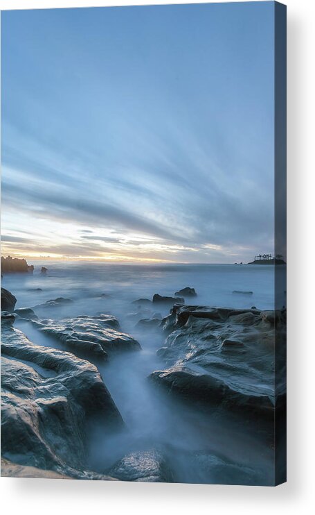 Laguna Beach Acrylic Print featuring the photograph Peaceful Ocean by Cliff Wassmann