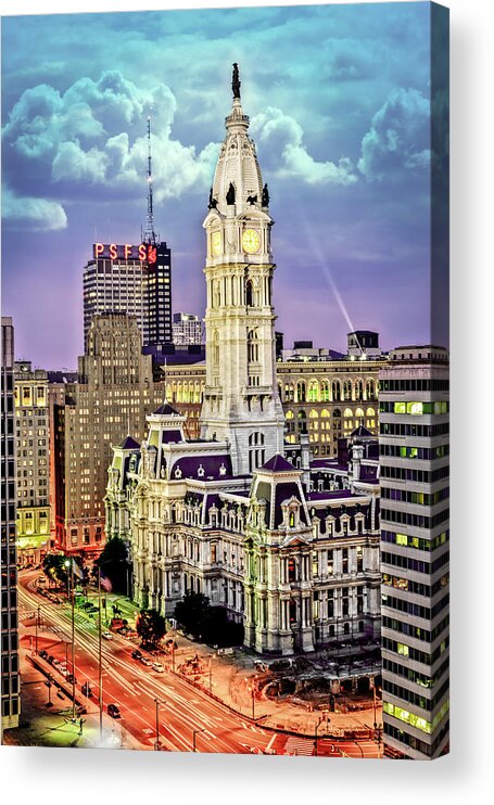 Philadelphia Acrylic Print featuring the photograph Phoenix View by Stacey Granger