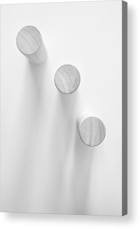 Minimal Acrylic Print featuring the photograph Pillars by Scott Norris