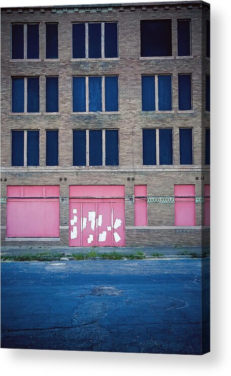 Architecture Acrylic Print featuring the photograph Pink Promises by Trish Mistric