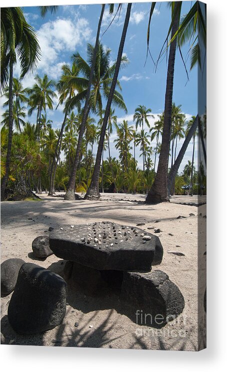 Hawaii Acrylic Print featuring the photograph Place of Refuge by Mark Dahmke