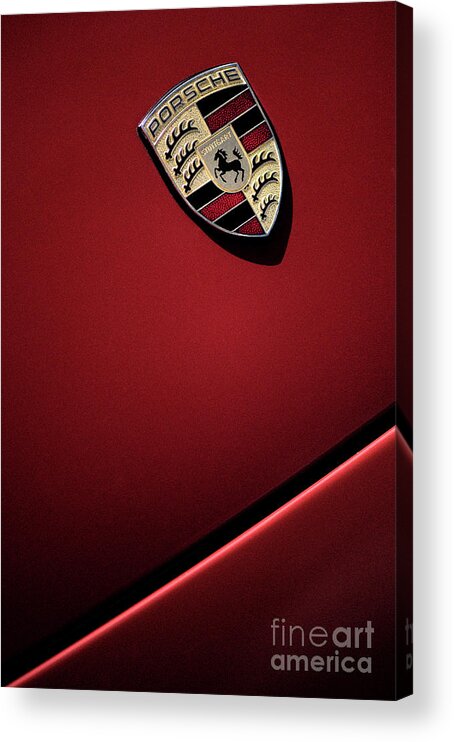 Porsche Acrylic Print featuring the photograph Porsche by Tim Gainey