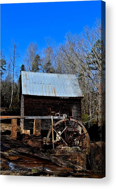 Ragsdale Mill Acrylic Print featuring the photograph Ragsdale Mill by Tara Potts