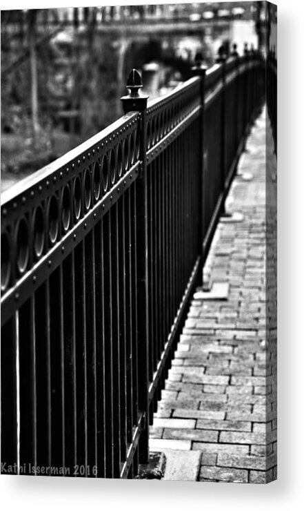 Architecture Acrylic Print featuring the photograph Receding Lines by Kathi Isserman