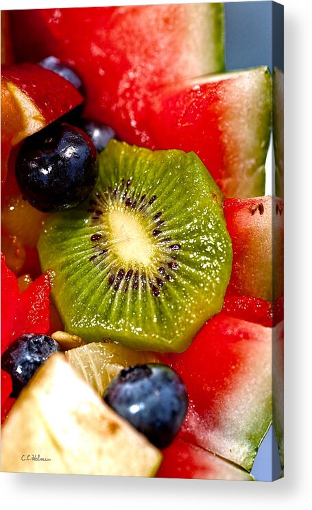 Fruit Acrylic Print featuring the photograph Refreshing by Christopher Holmes