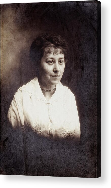 Woman Acrylic Print featuring the photograph Remember Me by Wim Lanclus