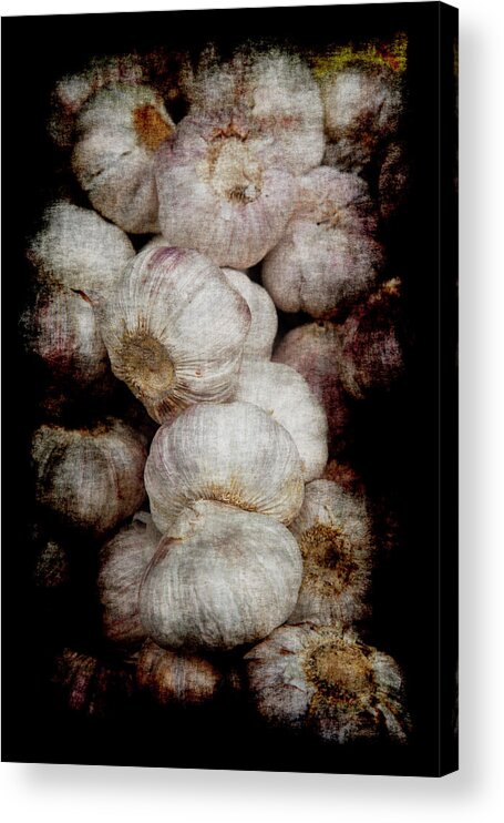 Renaissance Acrylic Print featuring the photograph Renaissance Garlic by Jennifer Wright