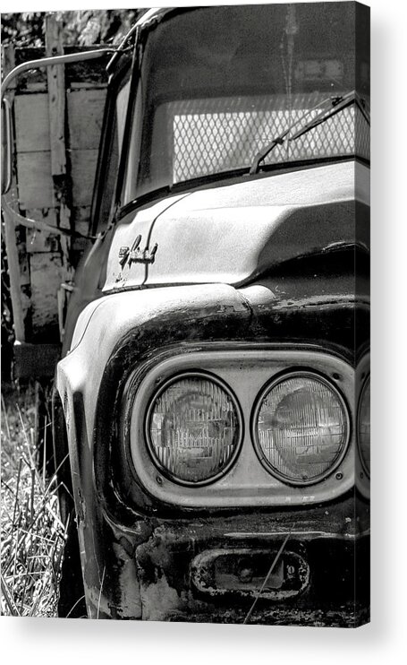Antique Automobile Acrylic Print featuring the photograph Retirement by Holly Ross