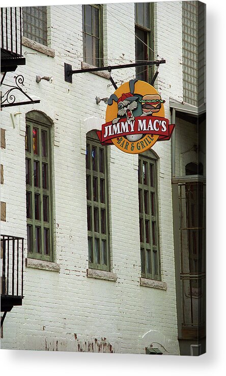 Alcohol Acrylic Print featuring the photograph Rochester, New York - Jimmy Mac's Bar 3 by Frank Romeo