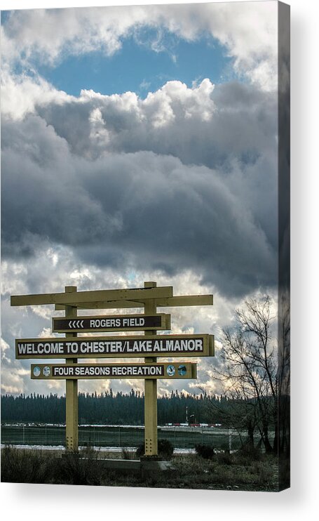 Chester Acrylic Print featuring the photograph Rogers Field by Jan Davies