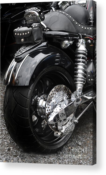 Diane Berry Acrylic Print featuring the photograph Rolling Thunder by Diane E Berry