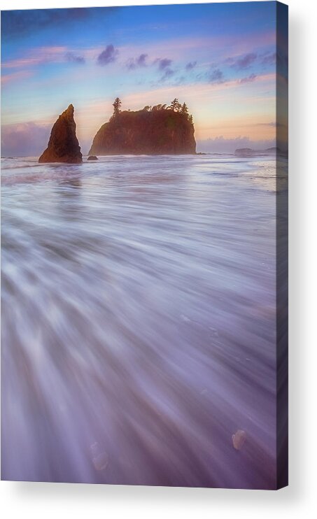 Ocean Acrylic Print featuring the photograph Ruby Dreams by Darren White