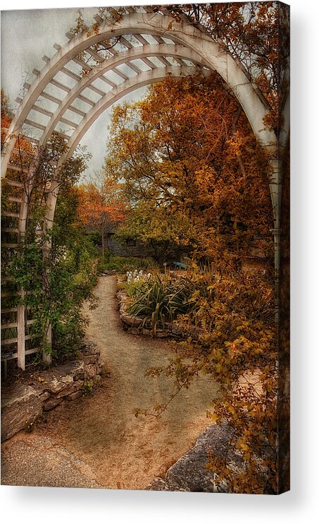 Garden Acrylic Print featuring the photograph Rusting Garden by Robin-Lee Vieira