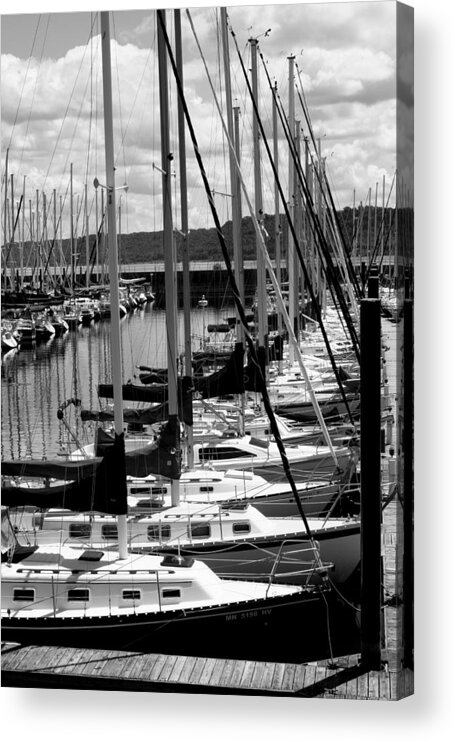 Sailboat Acrylic Print featuring the photograph Sailing Day by Julie Lueders 
