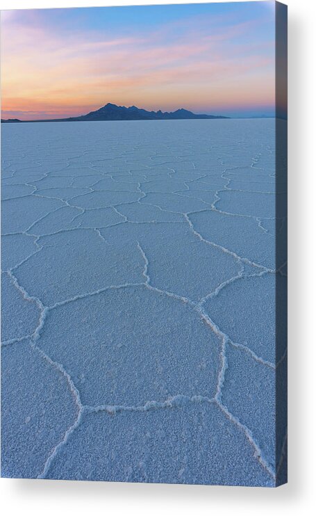 Utah Acrylic Print featuring the photograph Saline by Dustin LeFevre