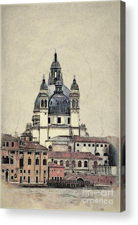 Italy Acrylic Print featuring the photograph Salute Venezia by Jack Torcello