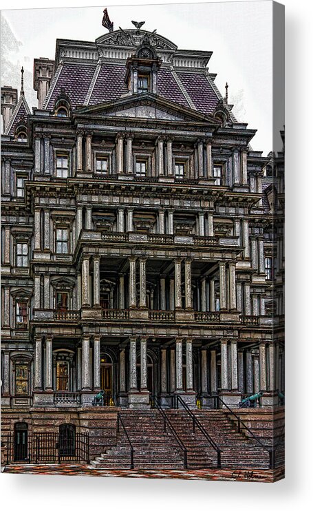 Building Acrylic Print featuring the photograph Second Empire by Christopher Holmes